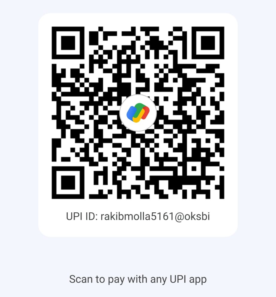 Scan to pay with any UPI app MAKE YOUR PAYMENT WITH ANY UPI APP BEFORE VERYFYING SCAMMERS.